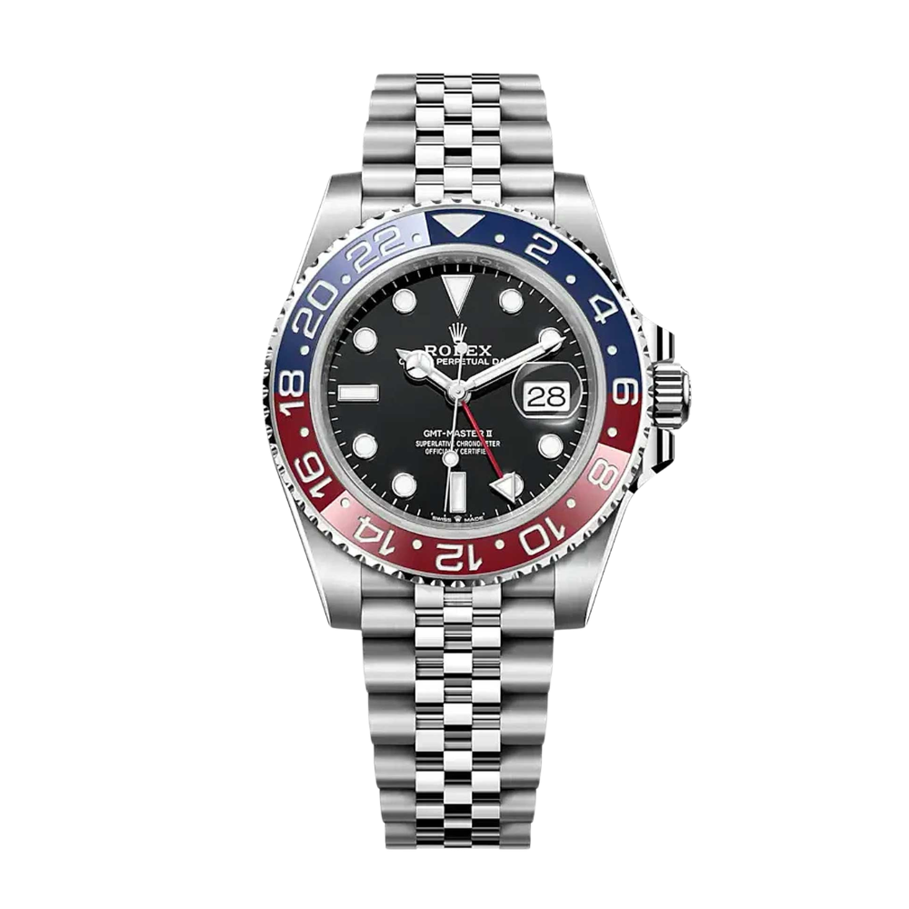 Bicolor-Automatikuhr mit Chronometer-Werk
