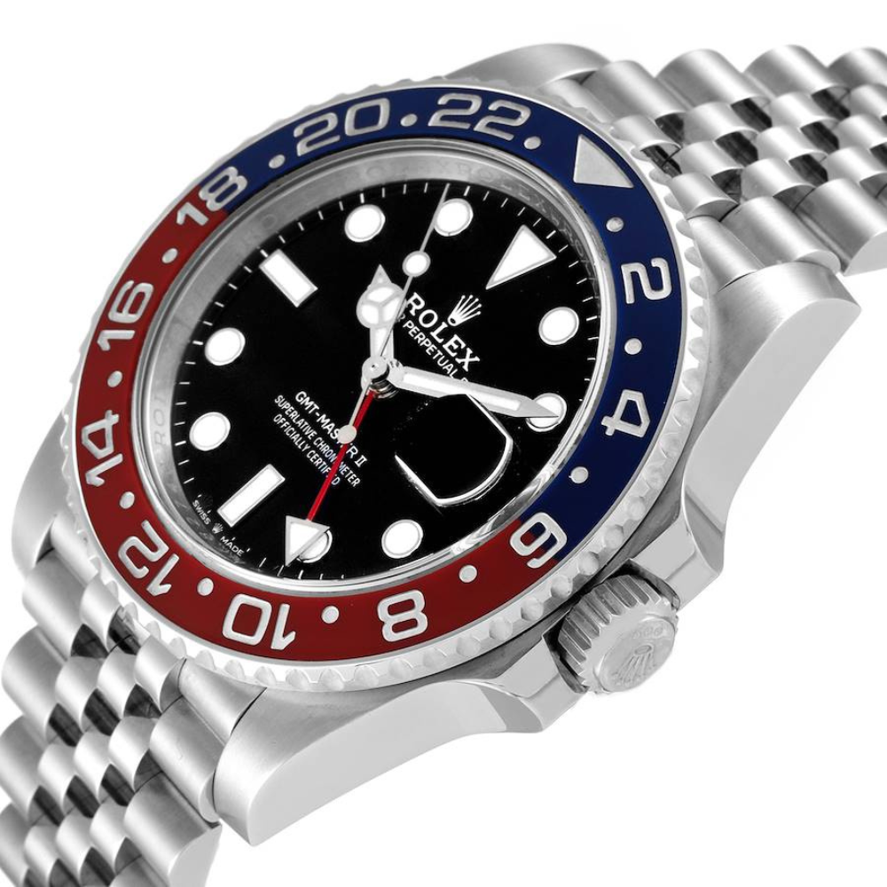 Bicolor-Automatikuhr mit Chronometer-Werk