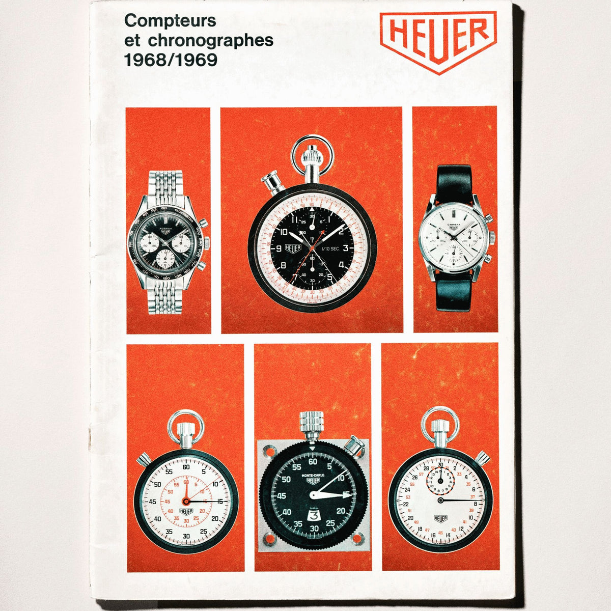 TAG Heuer Monaco Chronograph “Stopwatch” Calibre 11 Titanium Automatic Black Dial Leather Strap 39 mm