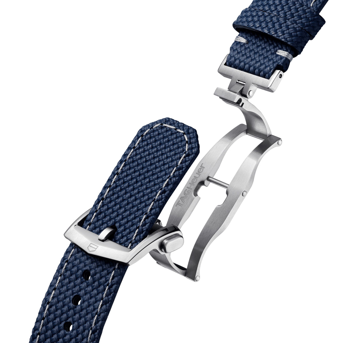 TAG Heuer Monaco Evergraph Calibre TH80 Titanium Automatic Blue Dial Rubber Strap 40 mm