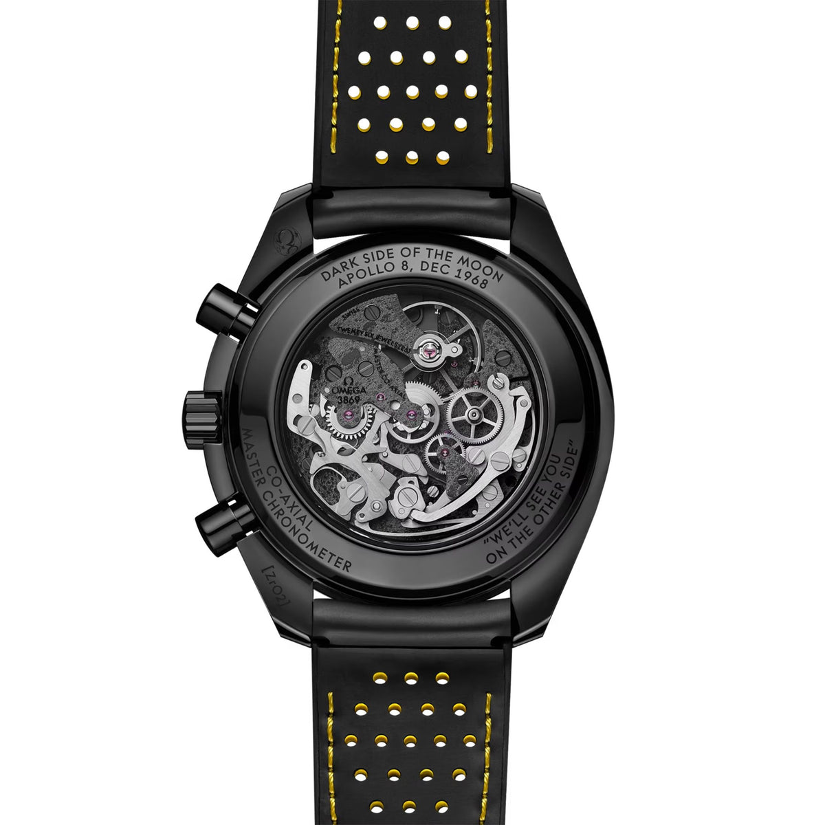 Omega Speedmaster Moonwatch Dark Side of the Moon “Apollo 8” 2024 Manual 44.25 mm
