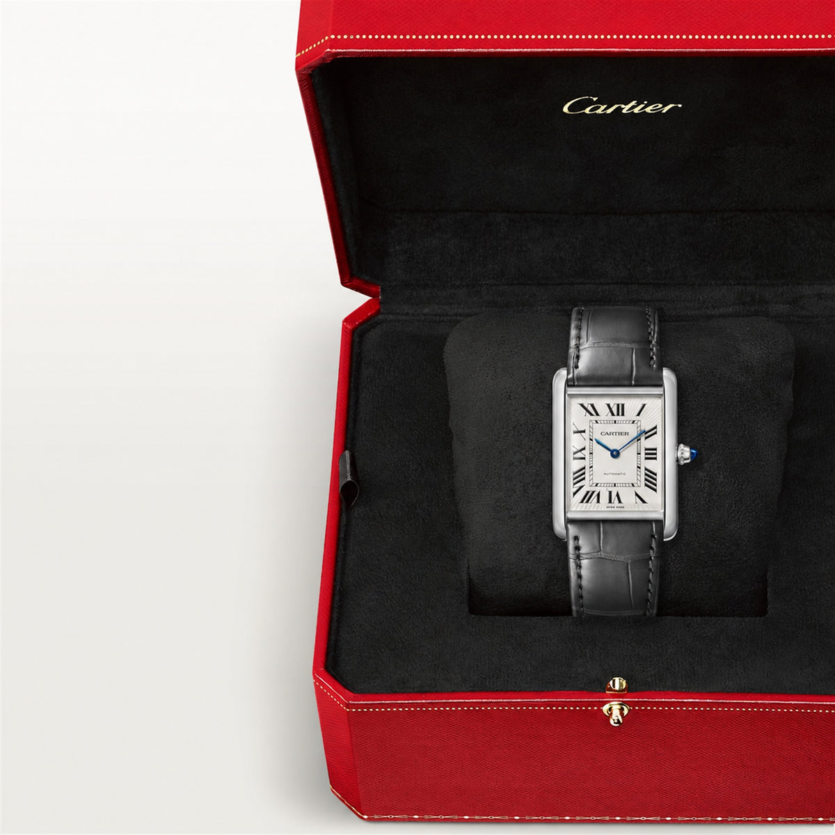 Cartier Tank Louis Cartier Watch, Large Model, Mechanical Movement With Automatic Winding