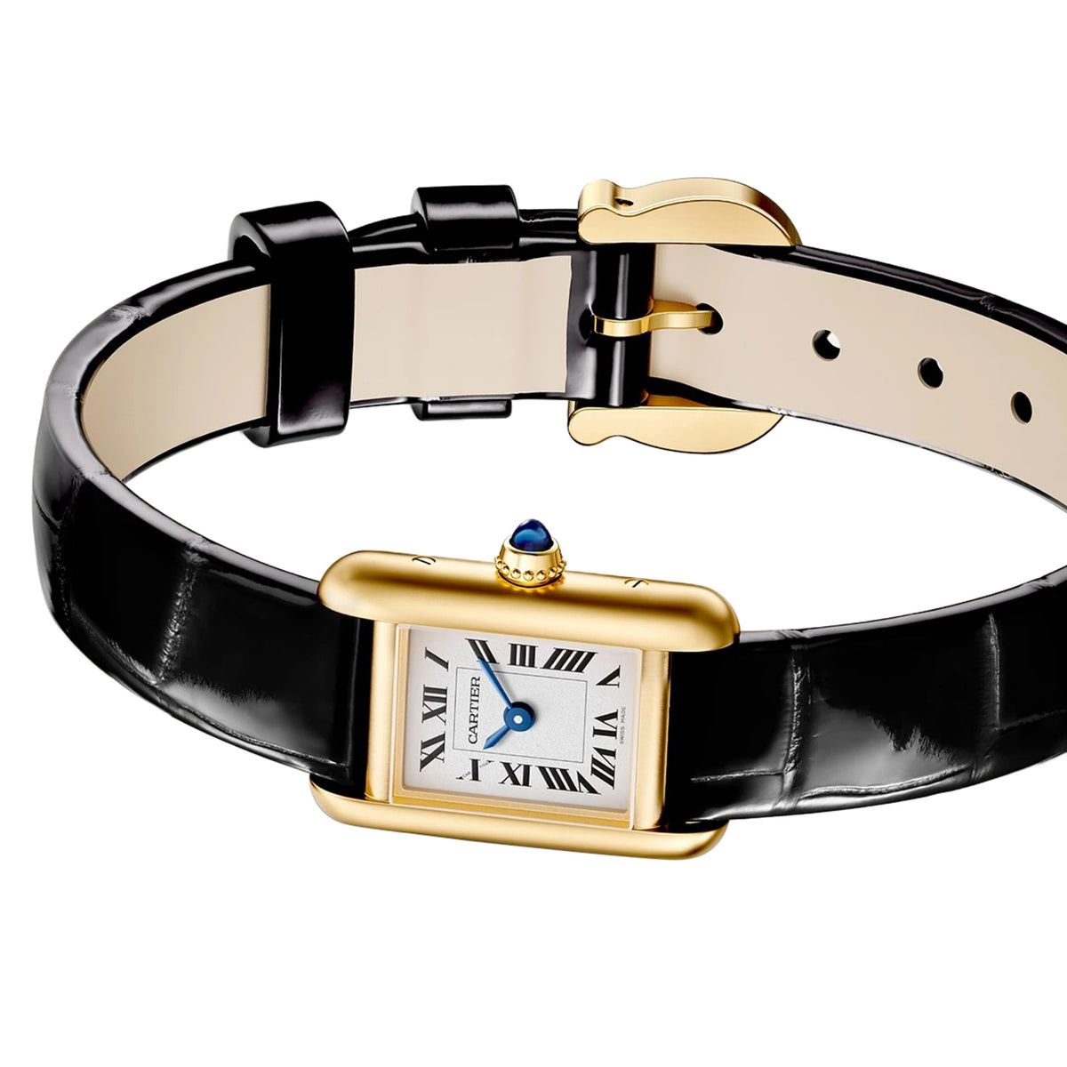 Cartier Tank Louis Cartier Watch, Mini Model, Quartz Movement, Yellow Gold Case WGTA0352