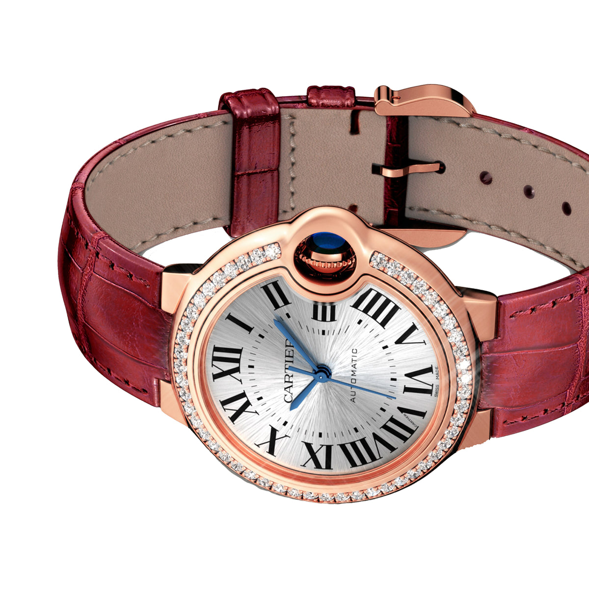 Cartier Ballon Bleu De Cartier Watch, 33mm, Self-Winding Mechanical Movement WJBB0033