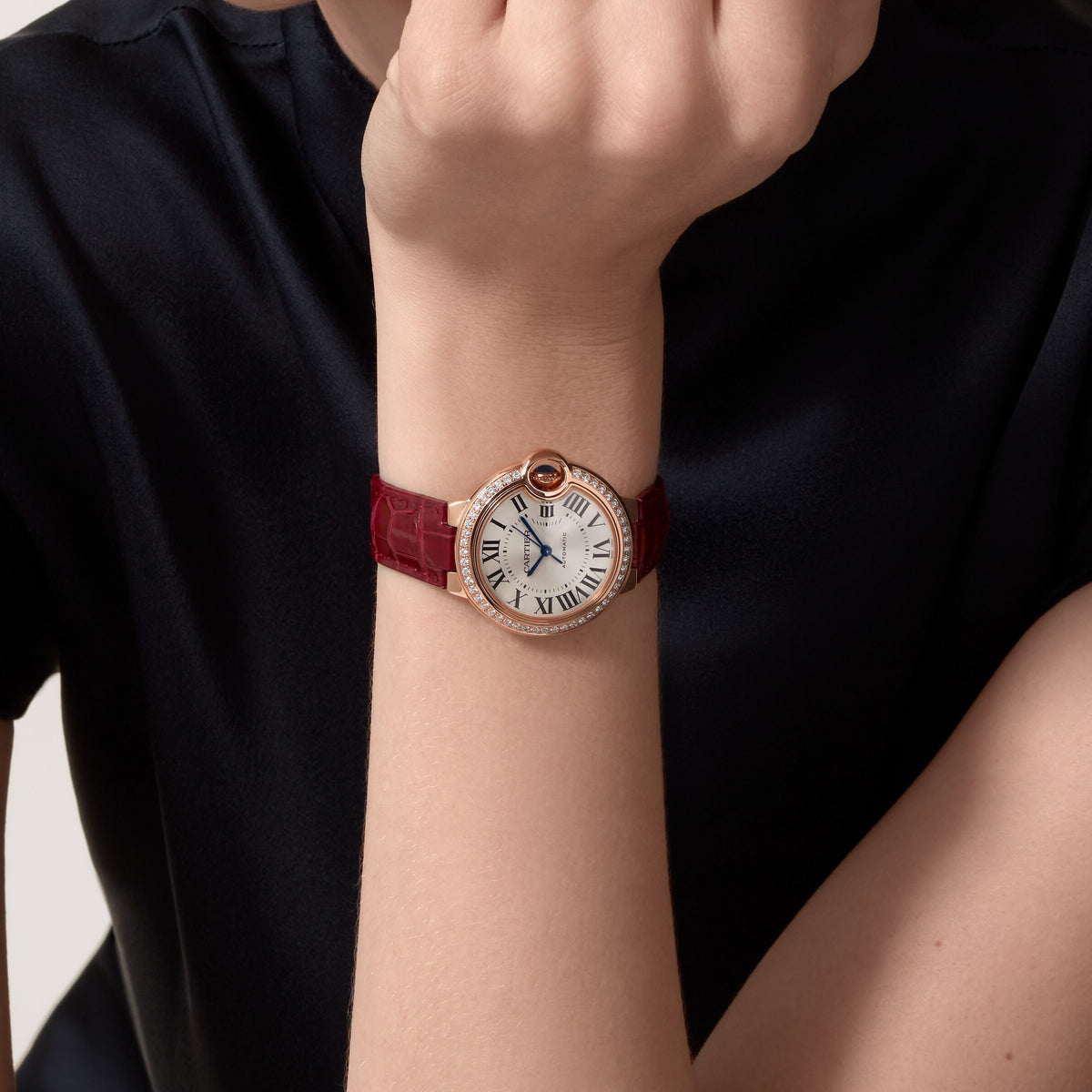 Cartier Ballon Bleu De Cartier Watch, 33mm, Self-Winding Mechanical Movement WJBB0033