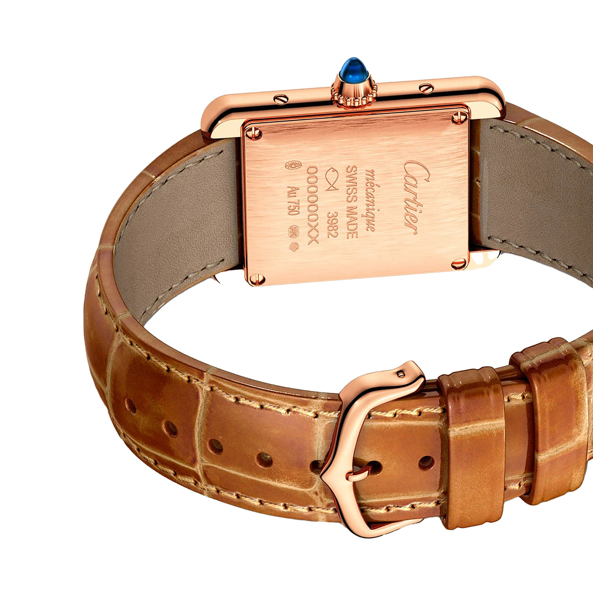 Cartier Tank Louis Cartier Watch, Small Model, Manufacture Mechanical Movement With Manual Winding WGTA0010