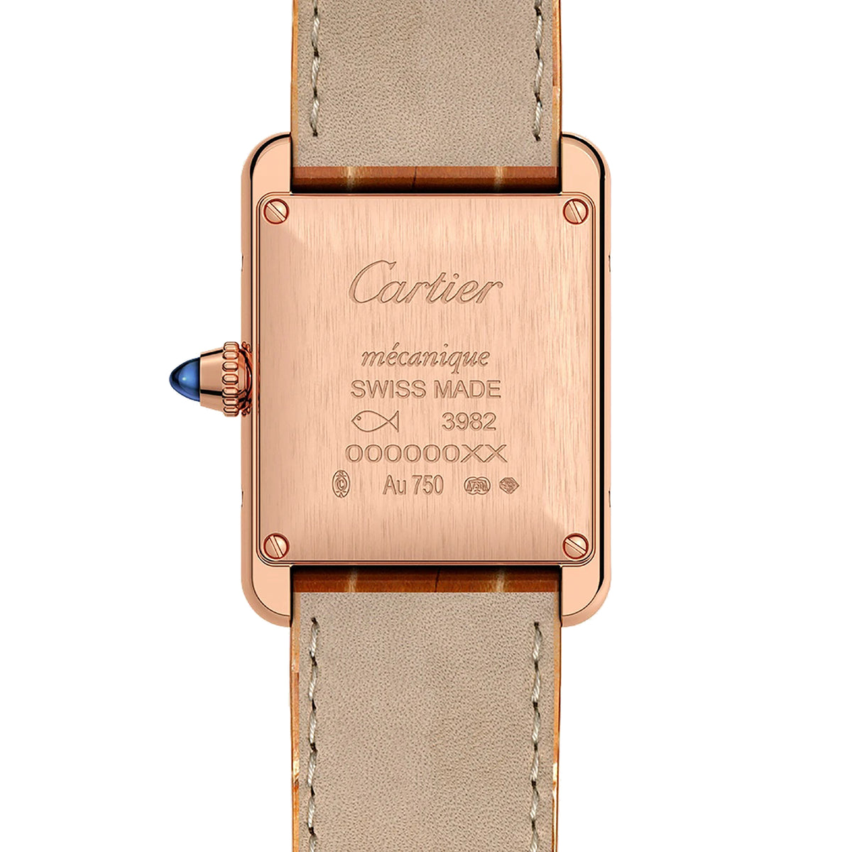 Cartier Tank Louis Cartier Watch, Small Model, Manufacture Mechanical Movement With Manual Winding WGTA0010