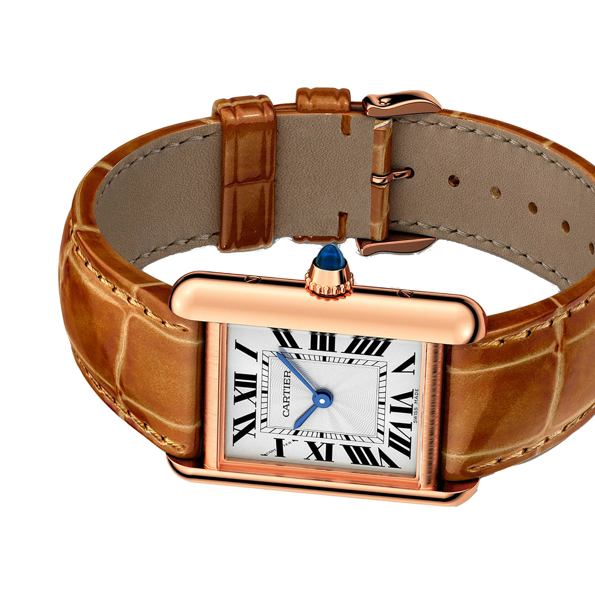 Cartier Tank Louis Cartier Watch, Small Model, Manufacture Mechanical Movement With Manual Winding WGTA0010