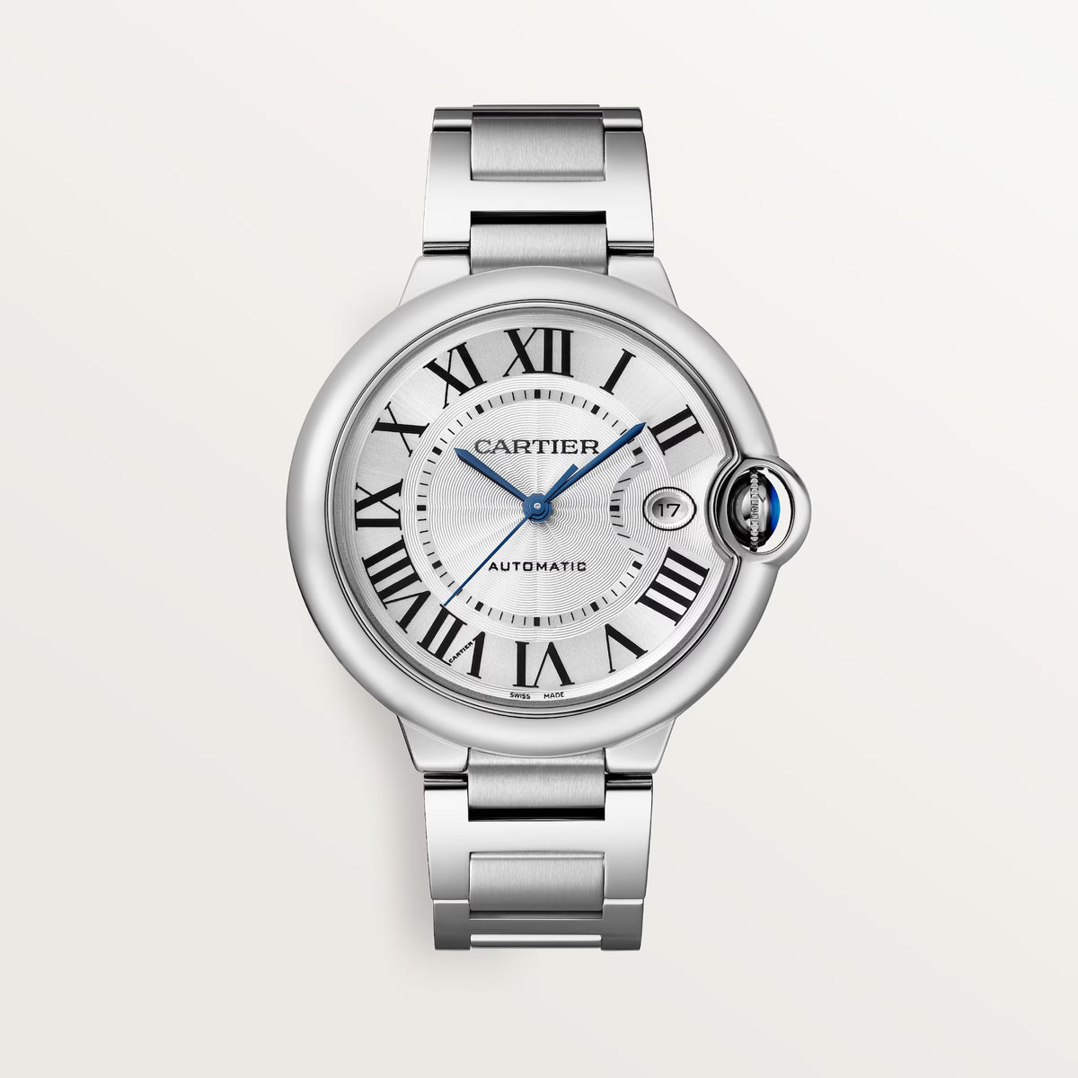 Cartier Ballon Bleu De Cartier Watch, 40mm, Automatic Movement, Steel WSBB0040