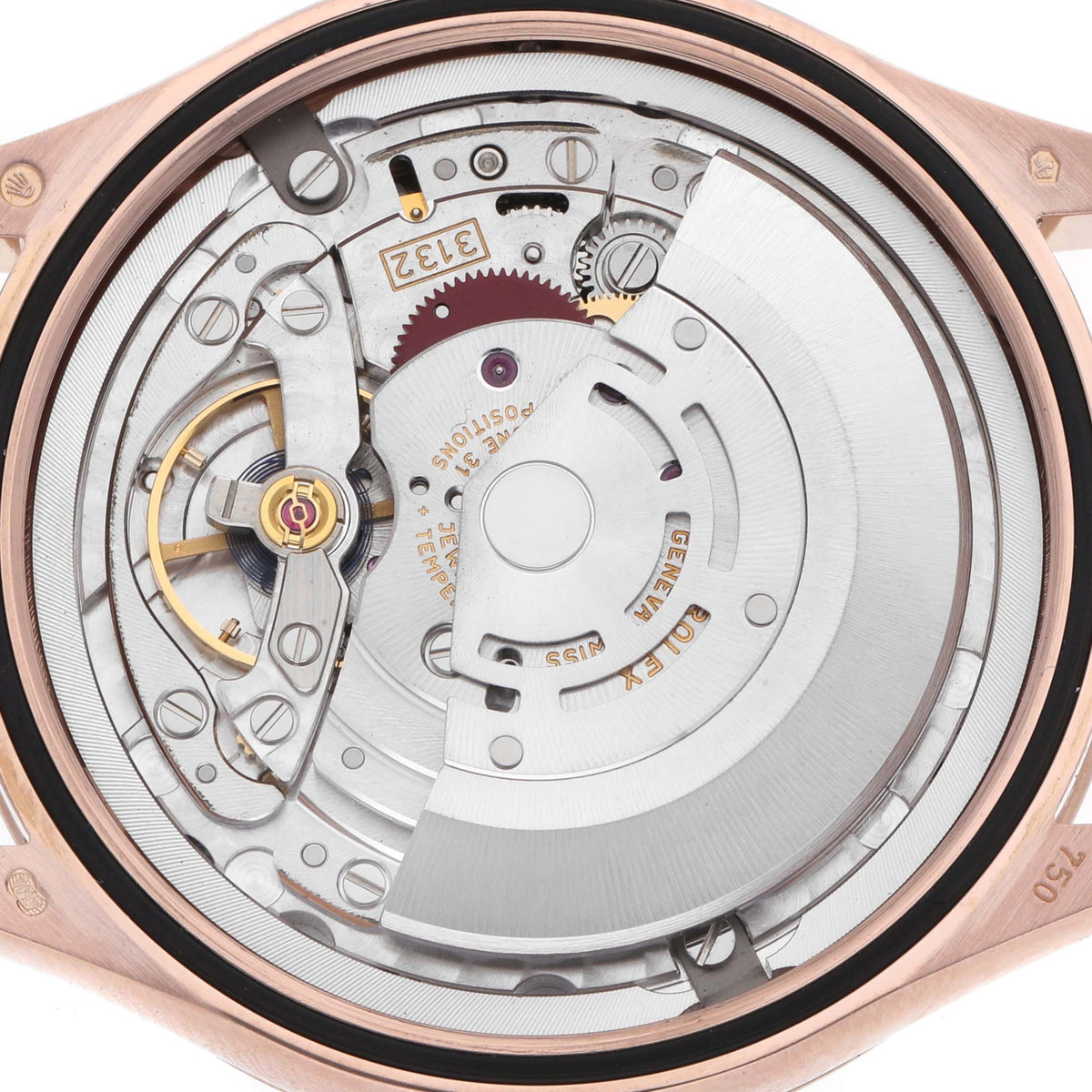 Rolex Cellini Time 50505 Everose Gold White Dial Automatic 39 mm