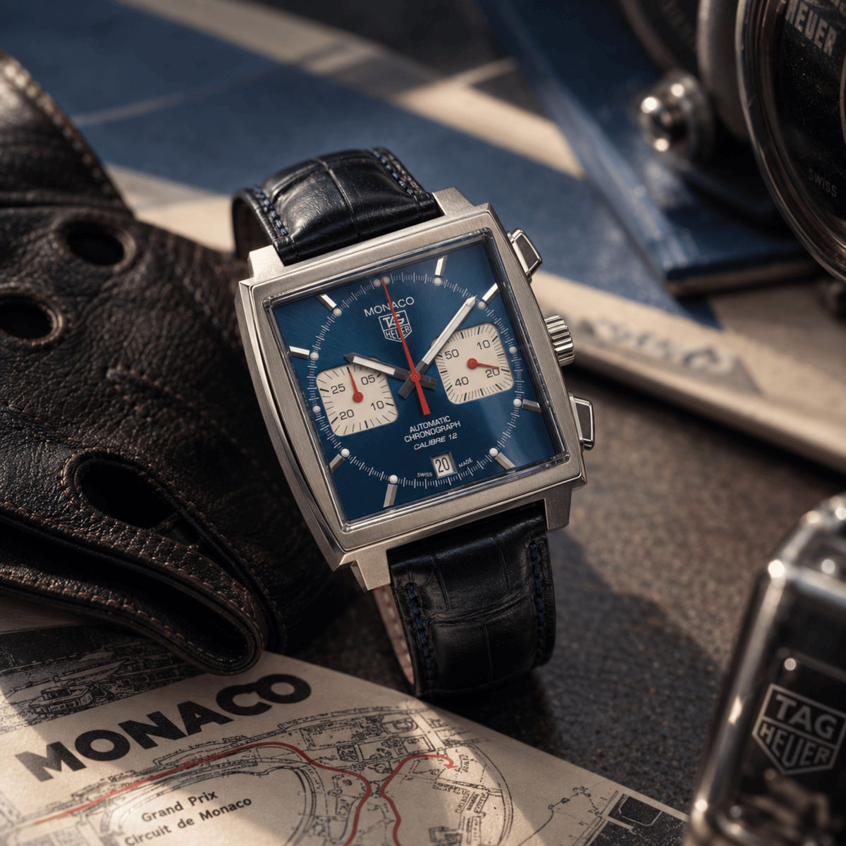 TAG Heuer Monaco “Calibre 12” Automatic 39 mm