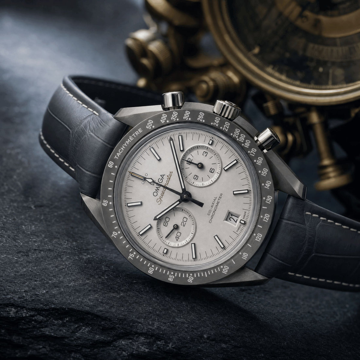 Omega Speedmaster Grey Side of the Moon Automatic 44.25 mm Full Set 2020
