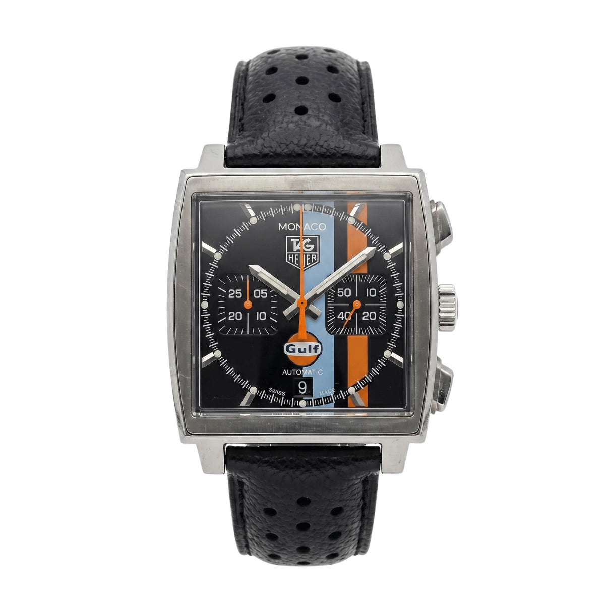TAG Heuer Monaco Gulf Calibre 17 Automatic 38 mm Full Set