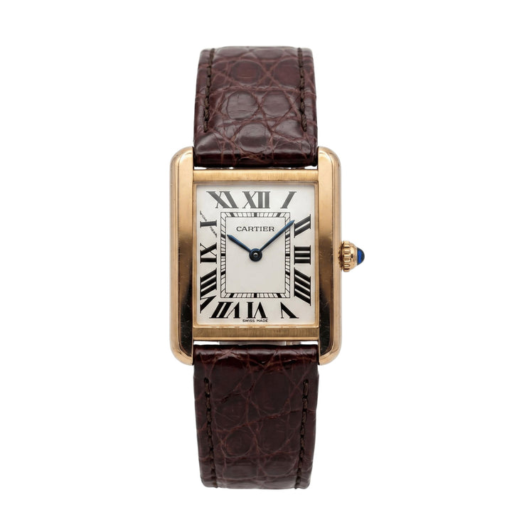 Cartier Tank Solo Rose Gold Quartz 24.4 x 31 mm Full Set 2017