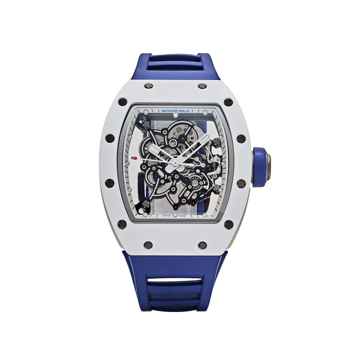 Richard Mille RM 055 Bubba Watson Japan Edition White Ceramic Titanium Limited Edition