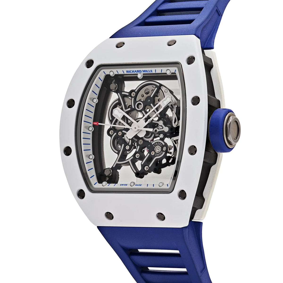 Richard Mille RM 055 Bubba Watson Japan Edition White Ceramic Titanium Limited Edition